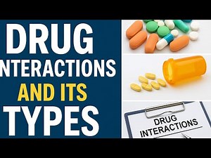 Drug interaction and it's types and how to overcome it #pharmacy