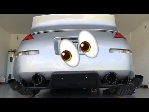Nissan 350z Diffuser Install