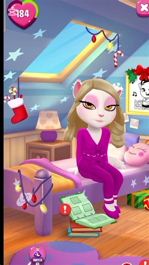 Montagem coma by my talking Angela2 #shorts #cartoon #animation