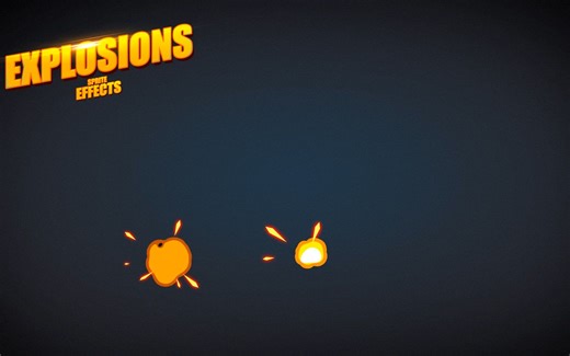 Unity - 爆炸特效资产包 Explosions Sprite Effects Pack