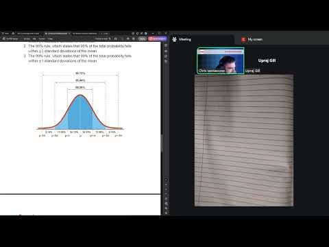 Math Methods Review Of The Normal Distribution
