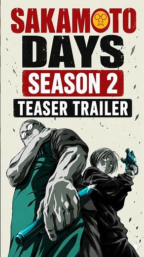 SAKAMOTO DAYS OFFICIAL TEASER #sakamotodays #sakamotodaysanime #netflix #netflixseries #animenews