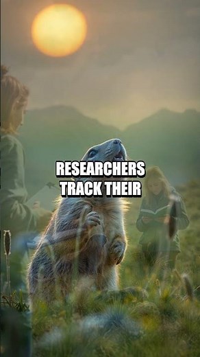 Alpine Marmots Chatterers of the High Meadows