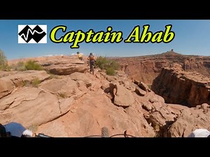 Best expert MTB trail in Moab, UT - Captain Ahab