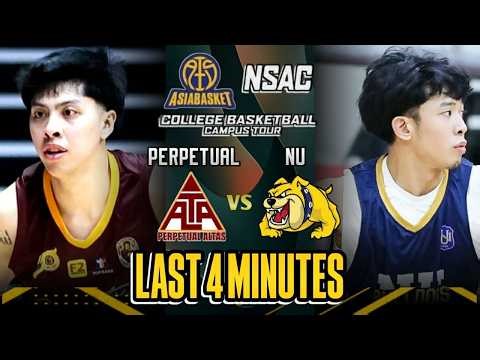 WHAT A MATCH between PERPETUAL ALTAS vs NU BULLDOGS | ASIABASKET NSAC Basketball Campus Tour 2026