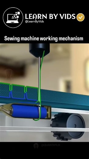 This is how sewing machine works 🧵 #shorts