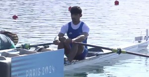 Rowing men's single sculls repechage heat 2 at Paris 2024 Olympics | Watch video highlights