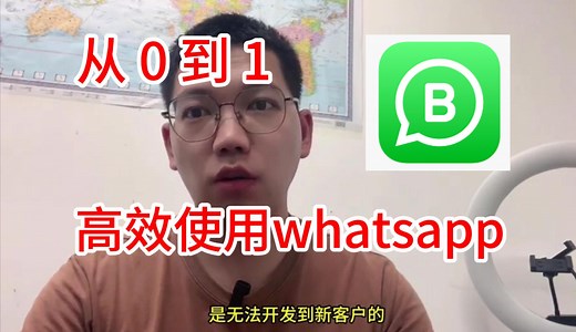 如何从0到1正确高效使用whatsapp？II 20分钟手把手分享，小白也能实操的外贸保姆级教程