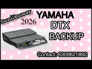 YamahaDtx single Backup #contact : 6309621892