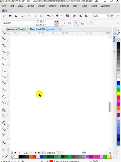 Working In Corel Draw #foryou #fyp #multidigital #Media #dontunderreviewmyvideo #Design #plzunfrezemyaccount