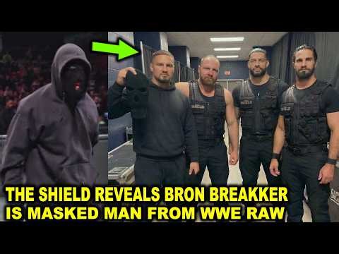 The Shield Reveals Bron Breakker is Masked Man from WWE RAW Who Attacked Austin Theory & The Vision