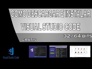 Descargar e Instalar Visual Studio Code 2019 Gratis HD Fácil