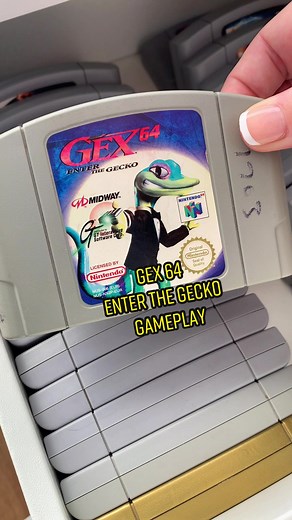 Gex 64 Enter the Gecko Nintendo 64 Gameplay