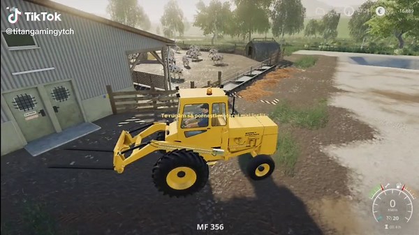 Feeding Pigs on the Farm Simulator 19