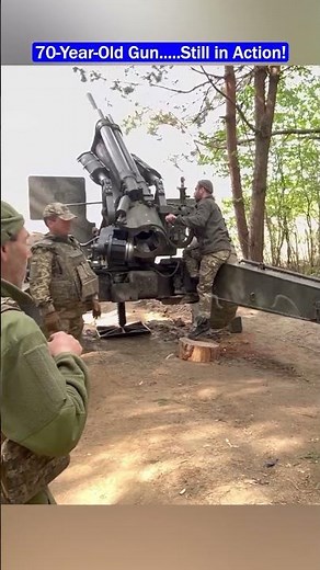 Ukrainian Army Using 70-Year-Old Guns – Here's Why