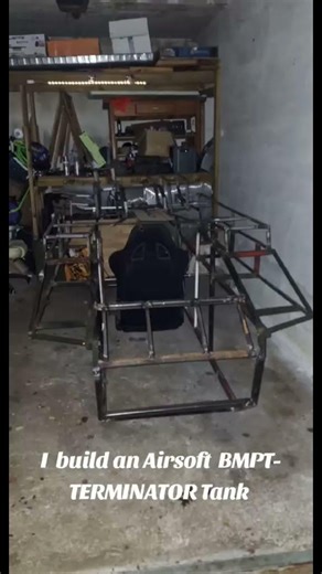 homemade Airsoft BMPT-Terminator 2 tank#viralvideo#Airsoft Tank #homemade