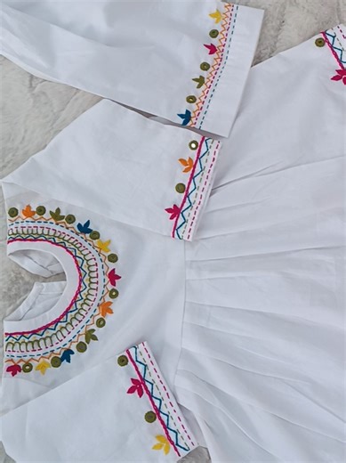 Hand Embroidery Eid Collection 2026 for Baby Girls