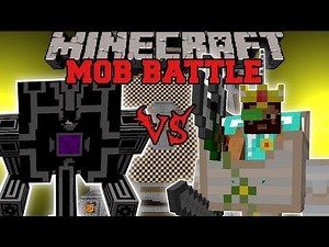 ROBO GUNNER VS DWARF ENGINEER - Minecraft Mob Battles - OreSpawn and Better Dungeons Mods