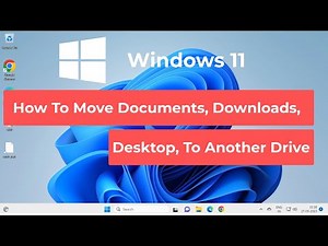 How To Move Documents, Downloads, Desktop, To Another Drive On Windows 11