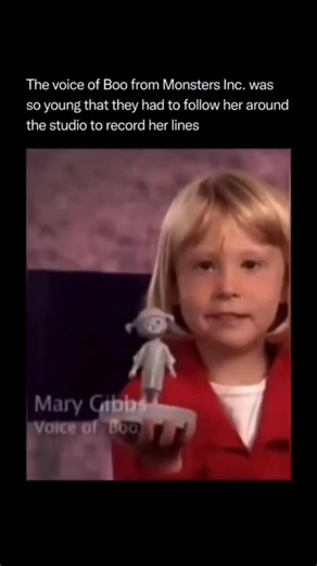 Frank the Disney Dad - Hidden Disney History & Nostalgia on Instagram: "Most people don’t know this 💡 — the voice of Boo in Monsters, Inc. wasn’t from a trained actor… it was from a real toddler 👶💜 Pixar literally followed little Mary Gibbs around the studio with a microphone 🎙️ capturing her giggles, chatter, and that iconic “Mike Wazowski!” in real time. No script. No re-takes. Just pure, unscripted Disney magic ✨ That’s what makes Boo’s voice feel so real — it’s authentic, innocent, and f