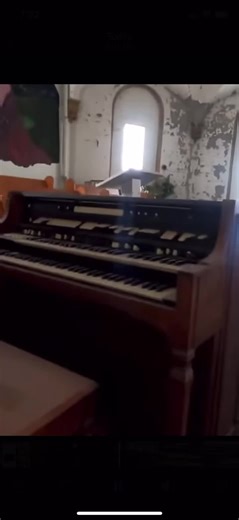 Haunting Organ Sounds in an Abandoned Church