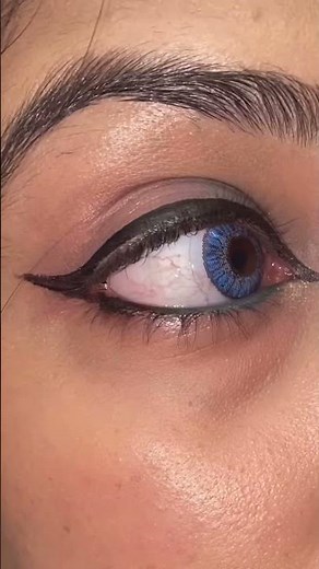 Freshlook Lens | True Sapphire | Blue Lens In Real Life