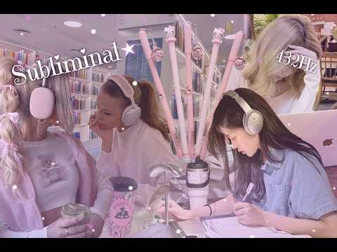 432Hz | Study Motivation! ★ love learning & deep concentration subliminal