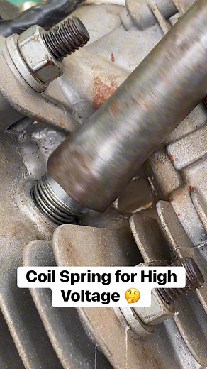 979K views · 2.6K reactions | Coil Spring for High Voltage #fbreelsfypシ゚viralシ #fbreelsfypシ゚ #fbviralvideo #mechanic #BossArnel #CoilSprings #sparkplugs | Boss Arnel | Facebook