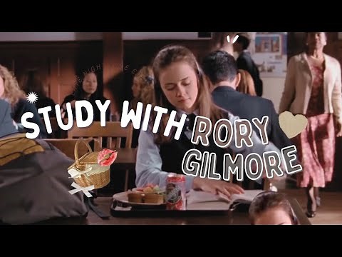 study with rory gilmore! || chilton rory gilmore girls edition ౨ৎ with countdown!