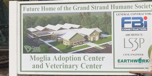 Grand Strand Humane Society breaks ground on highly-anticipated new shelter