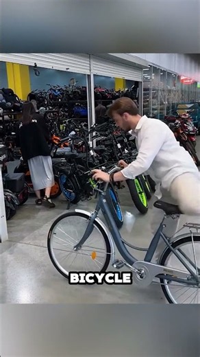 he Cleverest Bike Store Illusion Ever Filmed 🤫🚲