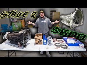 I Built a Stage 2 Transmission with $600 In Rock Auto Parts!!