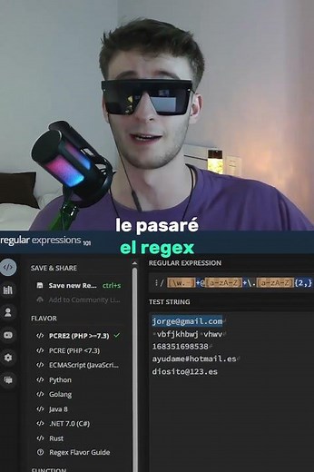 ¿Quieres validar tus expresiones regulares sin volverte majara? #java #python #codinglife #chatgpt