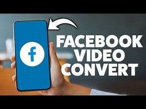 How To Convert Facebook Video To Mp4 2025 (iPhone & Android)