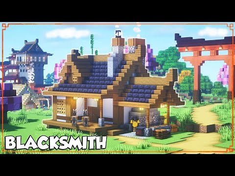 Minecraft | Japanese Blacksmith House Tutorial ⚒️⚒️
