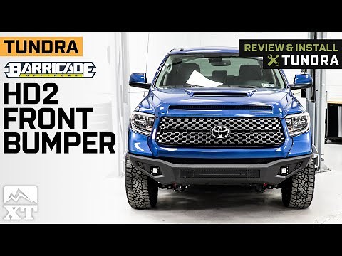 2014-2021 Tundra Barricade HD2 Front Bumper with LED Fog Lights Review & Install