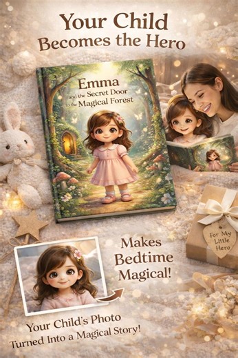 Custom Story Book From Photo | Personalised Kids Bedtime Story | Unique Birthday Gift for Child - Etsy