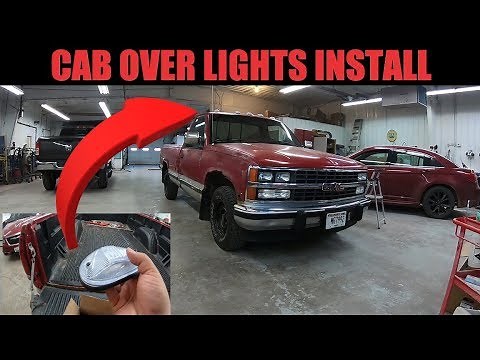 How To Install Cab Over Lights