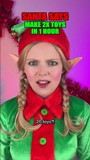 #pov the elves have to play a game of Santa Says... Part 2