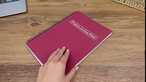 PerKoop 6 Pcs 7 x 10'' Spiral Project Action Pad Task Planner with Checklist Work Notebook Organizer Planner Planning Pad for Project Management Project Planner Notebook for School Office, 60 Sheets