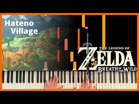 Hateno Village | The Legend of Zelda: Breath of the Wild | Piano Cover (+ Sheet Music)