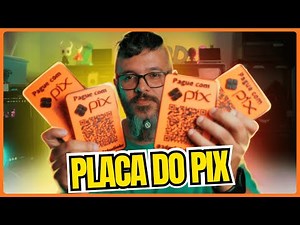 Pix card with QR code on the 3D printer will make you earn money