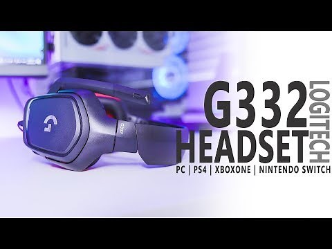 Logitech G332 Headset Review - PC, PS4, XboxOne & Nintendo Switch