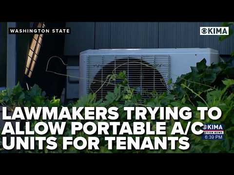 Washington legislation about portable AC units for renters draws debate