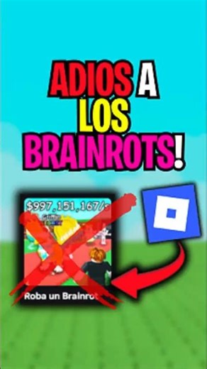 🚨Goodbye to the BRAINROTS on ROBLOX! 😱🥀