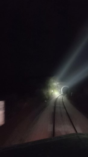 1.9K views · 53 reactions | Amazing scene of train at night passing from Tunnels in the mountains live view from cab of ZCU | Trains And Tracks | Facebook