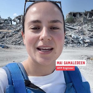 354K views · 3K reactions | WFP is on the ground in Gaza, repairing roads to keep aid trucks moving and to ensure vital food aid reaches families where they are. Donate now and support this humanitarian effort. | World Food Programme | Facebook