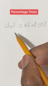 How to do percentages | Percentage tricks #mathtricks | Professor_1o1