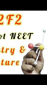 How to get Geometry and Structure of XeO2F2 /ONE SHOT NEET/ #vsepr #vseprtheory #neet2024 #howto