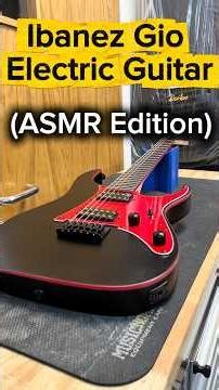 Ibanez Gio Transformation | Relaxing ASMR Setup & Polish #guitarsetup #guitarplayer #ibanez